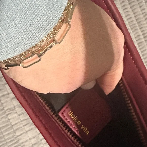 Dolce Vita burgundy Shoulder Bag - Picture 4 of 5